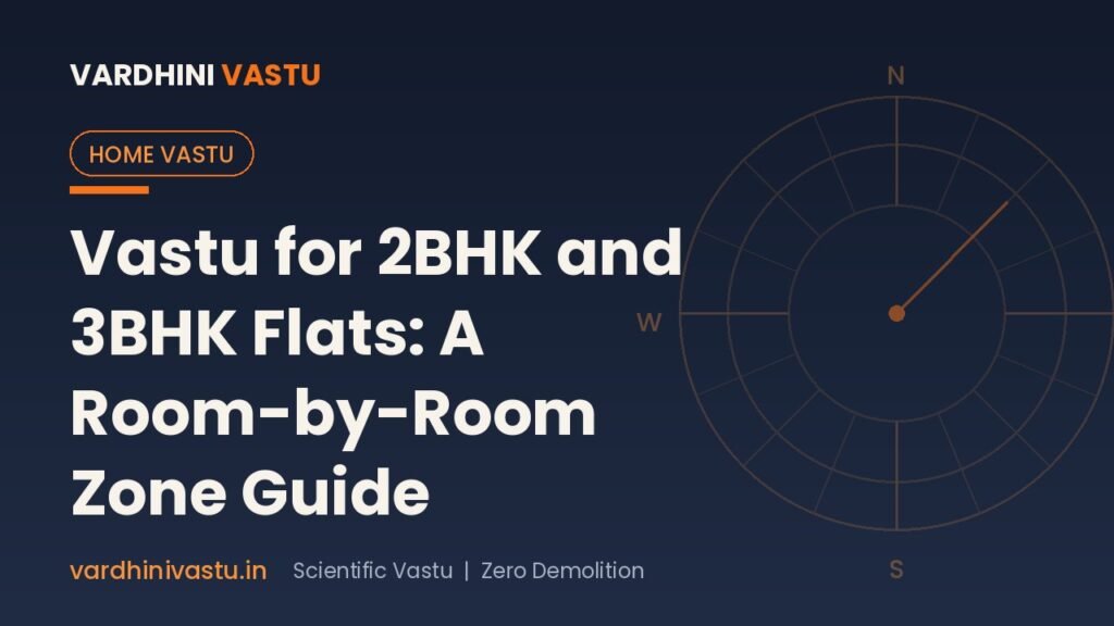 Vastu for 2BHK and 3BHK Flats: A Room-by-Room Zone Guide