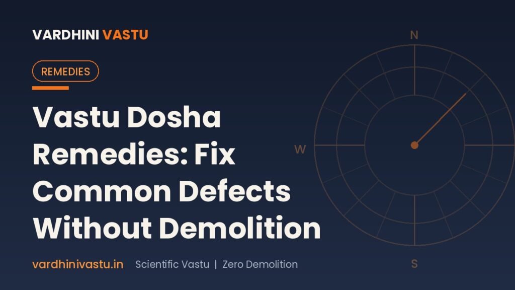 Vastu Dosha Remedies | Fix Common Vastu Defects Without Demolition