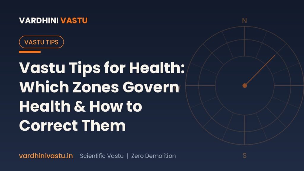 Vastu Tips for Health: Which Zones Govern Health and How to Correct Them